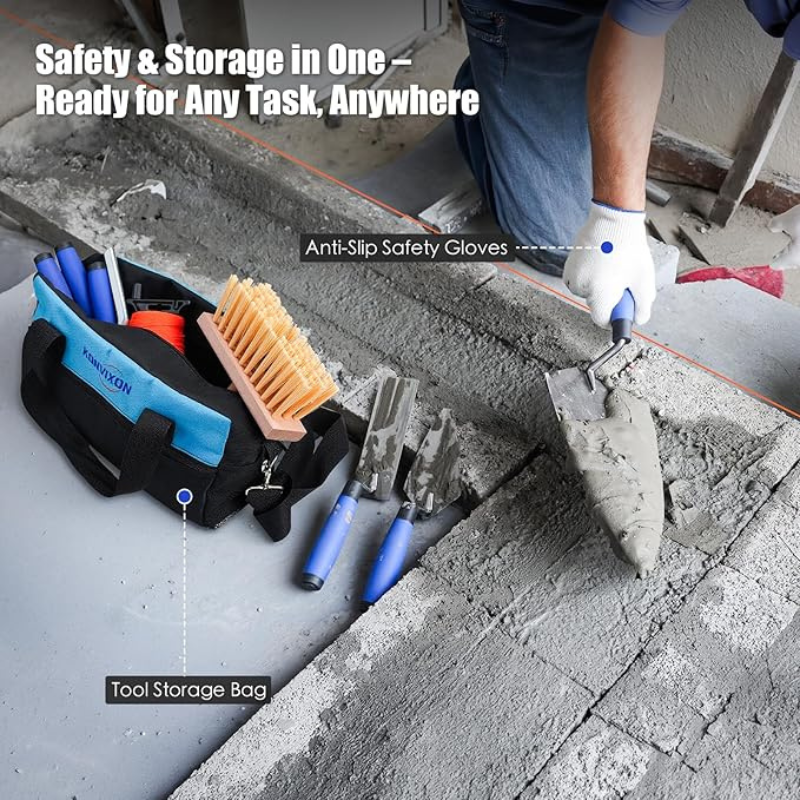 17-Piece Premium Masonry Tool Kit