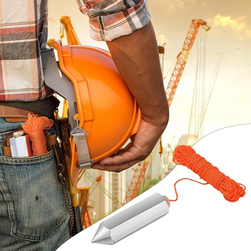 Steel Plumb Bob Alignment Set (4-Pack)
